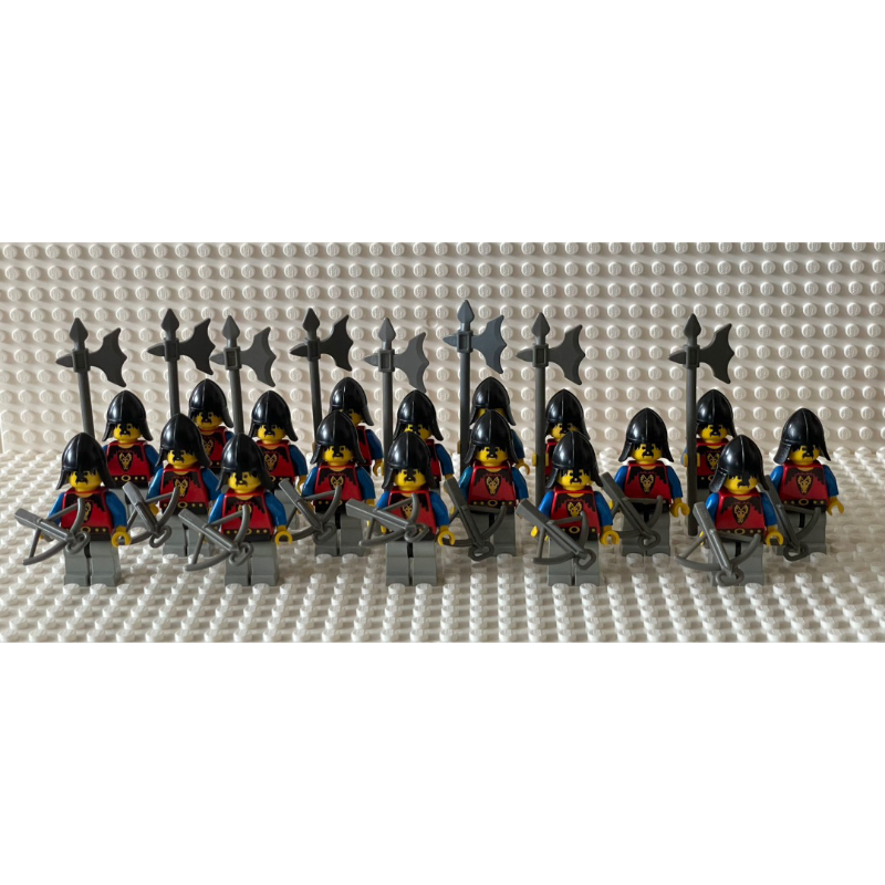 LEGO樂高 城堡系列 絕版 6043 6082 6081 火龍國 龍國 士兵 徵兵 人偶