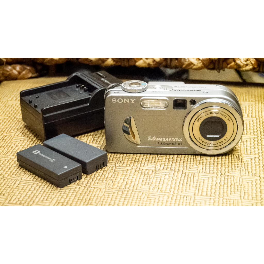 SONY Cyber-shot DSC-P10 復古CCD 數位相機 p200 p1 p5 p5 fuji canon