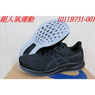 ASICS 亞瑟士2E寬楦 PATRIOT 13 全黑慢跑鞋.百貨業.警消人員工作鞋.1011B731-001