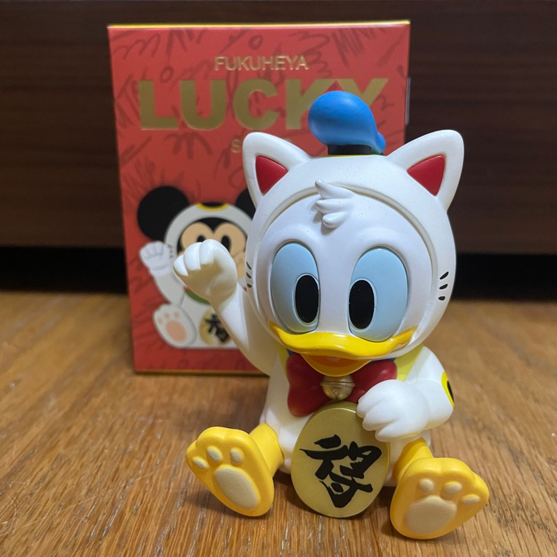 URDU 福部屋 迪士尼 LUCKY系列盲盒 確認款 唐老鴨 招財貓