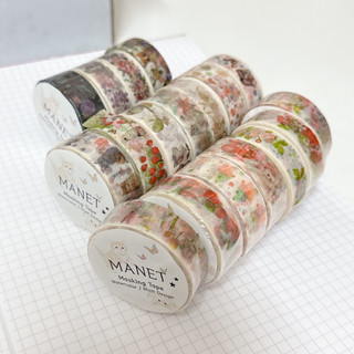 MANET masking tape 紙膠帶 多款花色 全新/二手