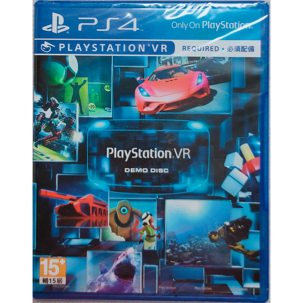 PS4 VR DEMO DISC 遊戲 外盒 外殼 全新未拆