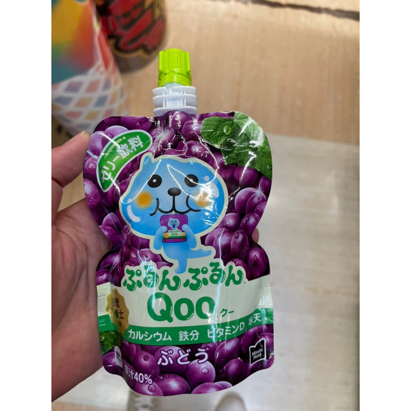 日本QOO果凍飲-紫葡萄