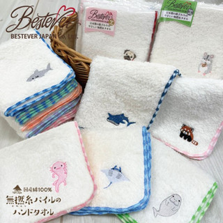 現貨【日本品牌 Bestever】日本製 母嬰用品 手帕 小方巾 純棉 兒童 小朋友 小學 幼稚園 幼兒園 擦手 擦臉巾