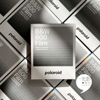 【光影旅行】2023新包裝Polaroid B&W for 600 黑白底片（白框) 670s Onestep2