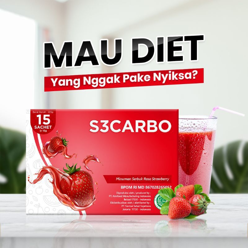 S3 CARBO Original Peluntur Lemak Membandel