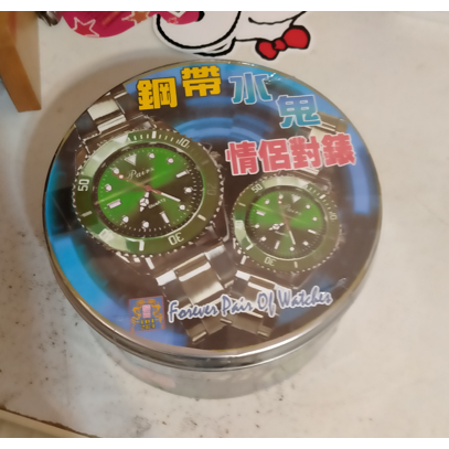 【現貨】 經典商務 時尚 鋼帶水鬼手錶 情侶對錶 日曆錶大錶盤男士手錶 腕錶 石英錶