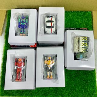 【玩具櫃】日本朋友寄來 TAKARA TOMY CHORO Q 福音戰士 零號機 初號機 二號機 官用車 運輸車 迴力車