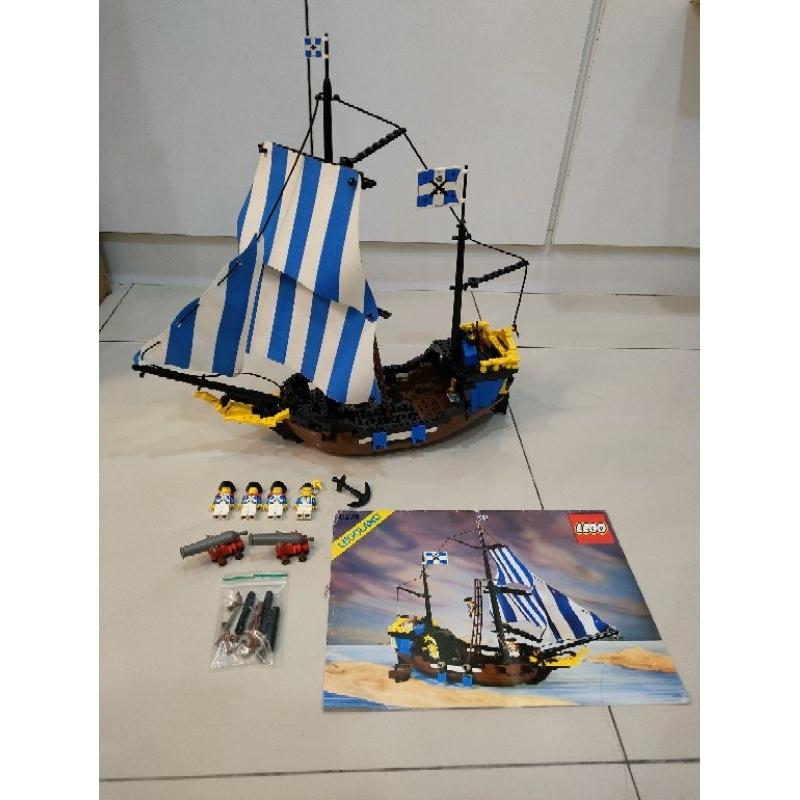 Lego 樂高 6274 官兵船、有書、原版美帆、海盜系列 10320官兵島很搭