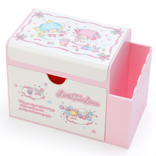 日本三麗鷗~~雙子星桌上置物盒.飾品盒.文具收納
