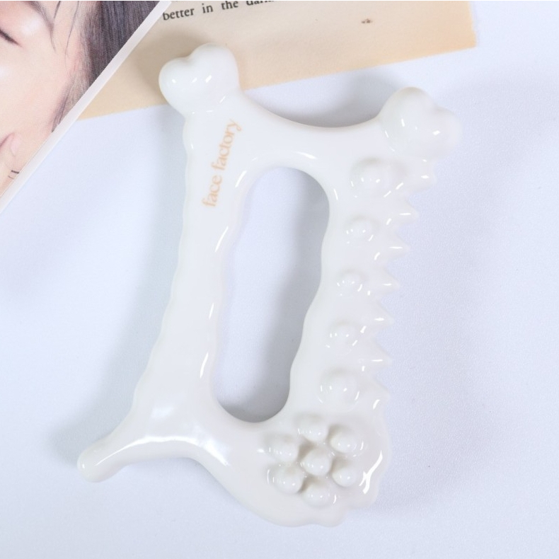 【M's】 Face factory Meditherapy 陶瓷臉部按摩器 身體 陶瓷 刮痧板 刮痧 按摩