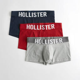 HOLLISTER 四角內褲-XL 官網直購 海鷗  HCO Low-Rise Trunk Multipack