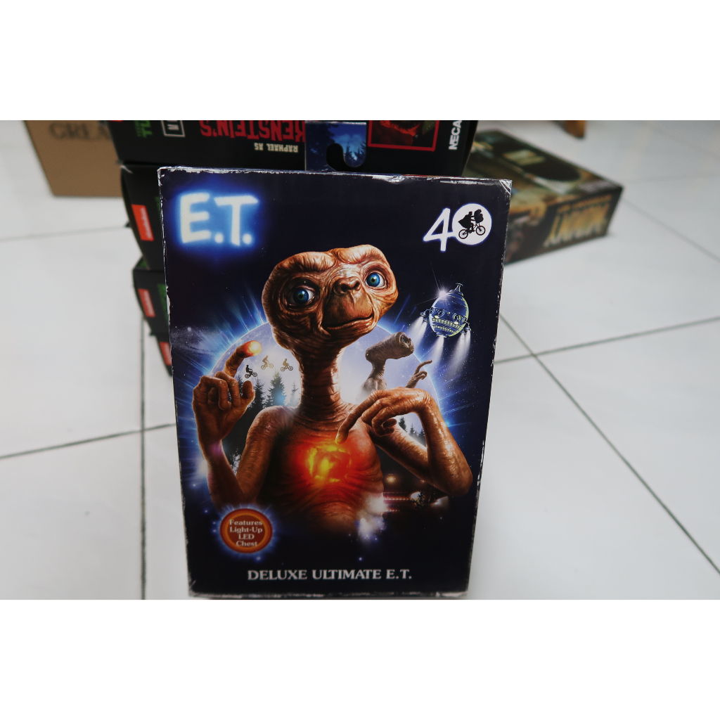 現貨正版 NECA   E.T.外星人 40週年 發光豪華版