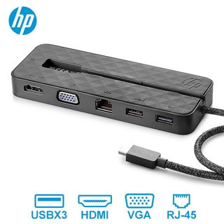 HP 惠普 USB-C Mini Dock 迷你擴展塢 1PM64AA