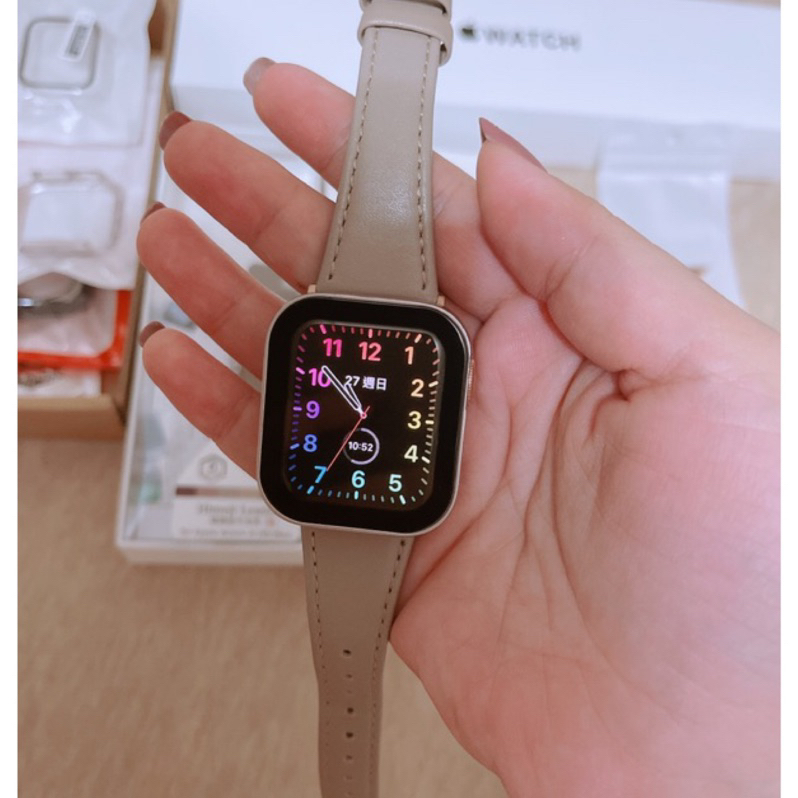 [客訂］二手Apple Watch SE 40mm 玫瑰金 可小刀