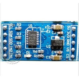 庫存不用等-【no】-新款 ADXL345 IIC /SPI 數字式 傾角感測器 加速度模組 ±2G~±16 [1現