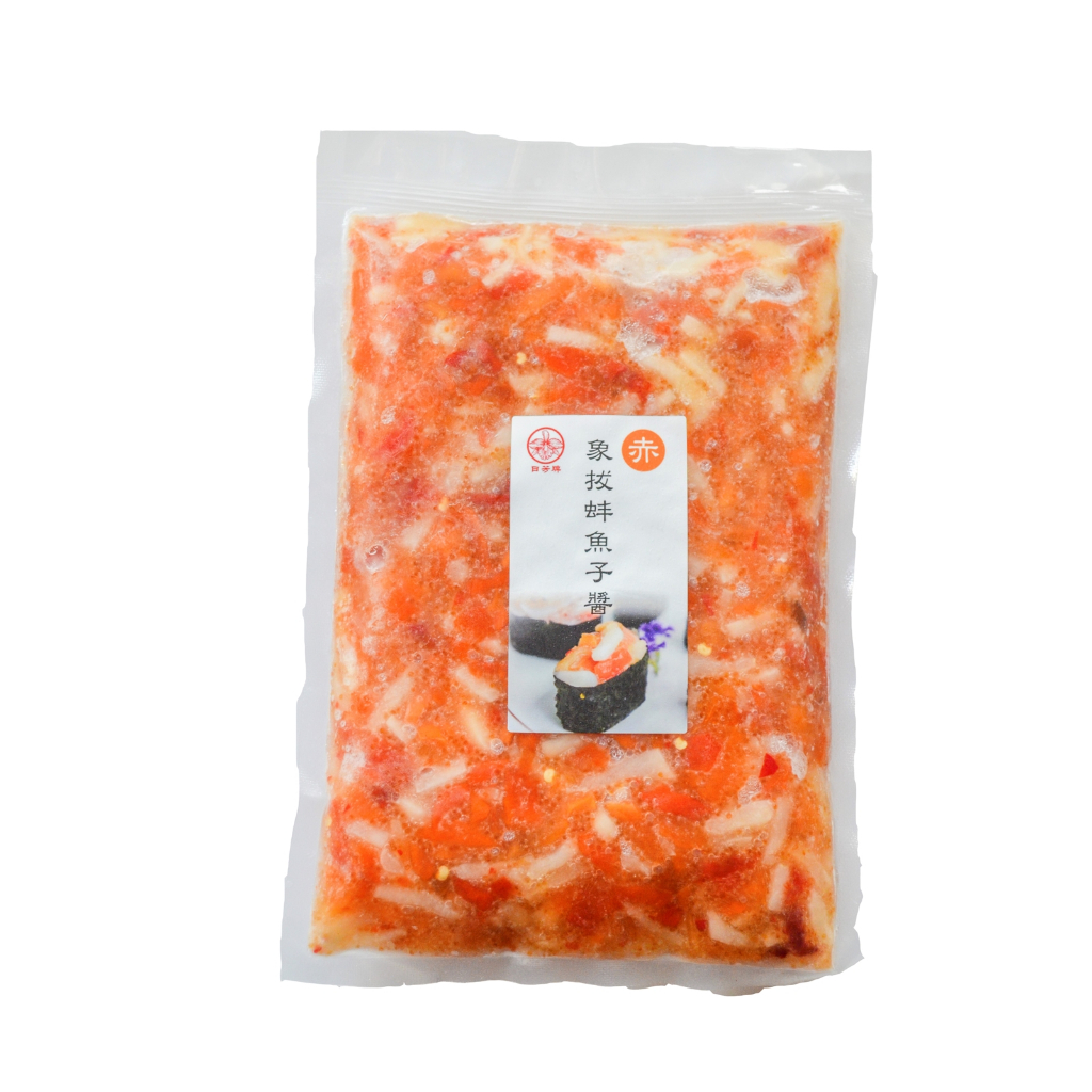【海鮮精品專賣店】日芳牌-赤象拔蚌魚子醬(解凍即食)