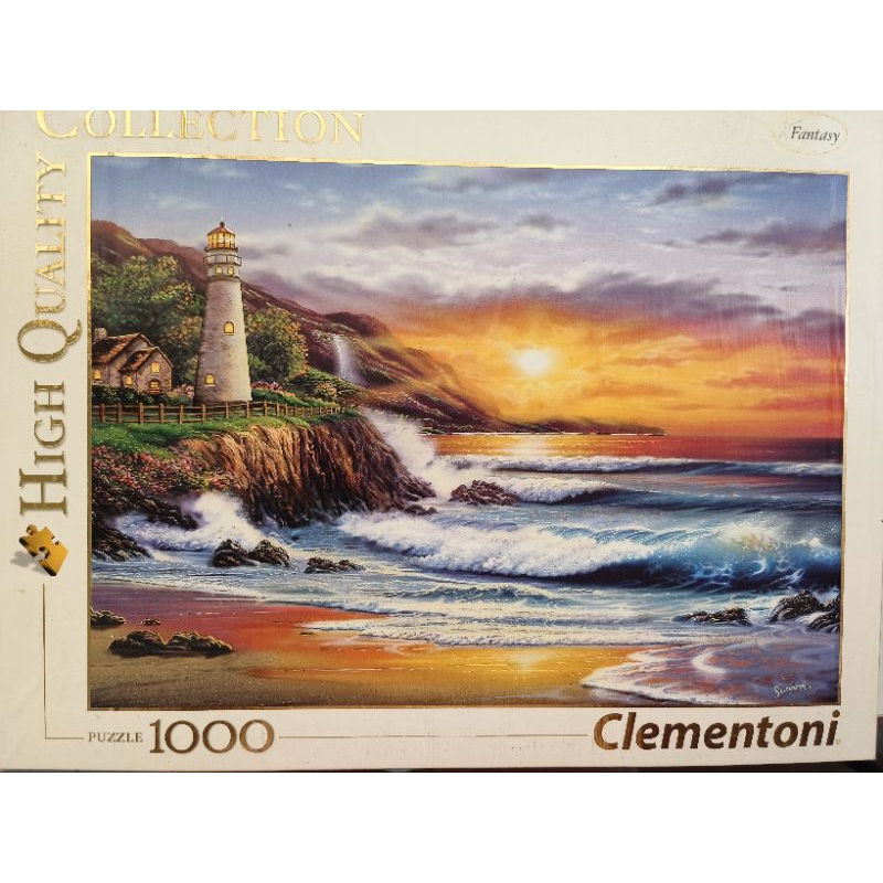 Clementoni 海邊風景拼圖 1000片
