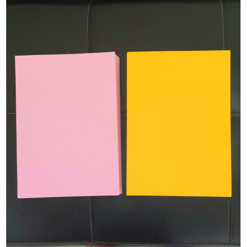 500張 A3  A4  A5 疏文紙 70磅(比50磅厚)    雙面金黃色 雙面粉紅色 模造紙 適用於廟宇 金黃紙