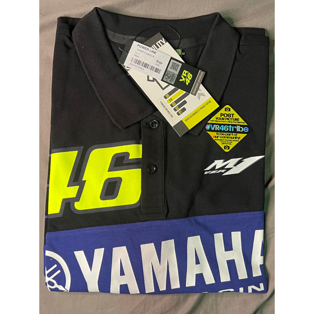 台灣現貨 全新正品 R46 Powerline ROSSI 羅西 YAMAHA POLO衫 經理衫 上衣-E2