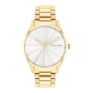 Calvin Klein CK 太陽紋璀璨金色腕錶 35mm (CK25200232)