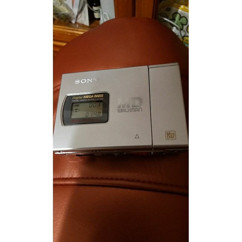 SONY MZ-R5ST 日製MD隨身聽，全新庫存，功能正常。