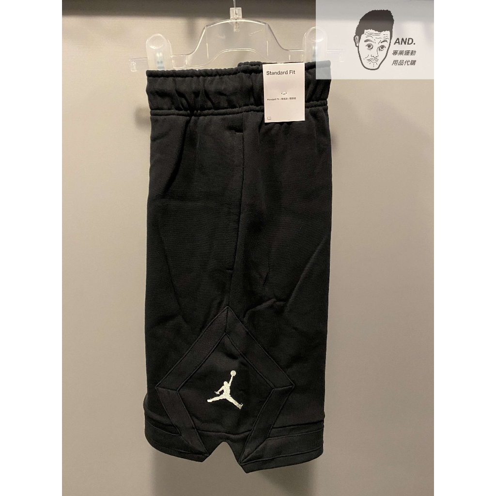 【AND.】NIKE JORDAN ESS FLEECE SHORT 黑色 棉褲 抽繩 短褲 男款 DQ7473-010