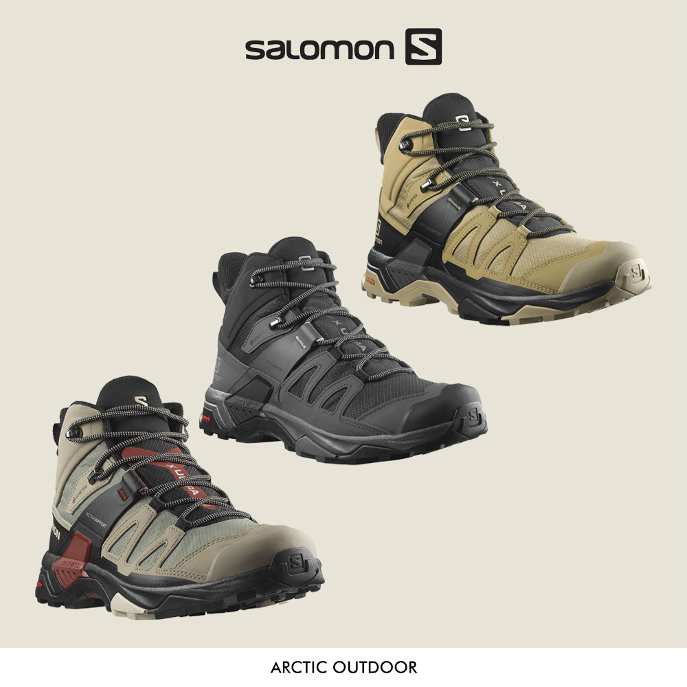 Salomon 男款 X ULTRA 4 GTX 中筒登山鞋 機能 戶外鞋