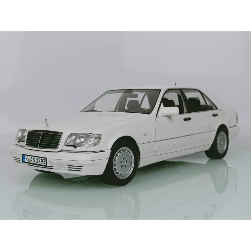 Norev HQ 1:18(1/18) Mercedes-Benz W140 S600 賓士 大水牛 模型車 S320