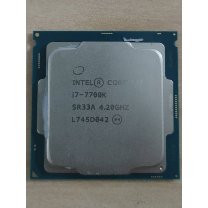憲憲電腦二手Intel I7-7700K CPU 1151腳位 店保7天