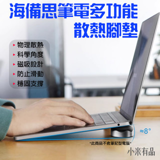 ★在臺現貨☆ 小米有品 海備思 多功能散熱墊 筆記本支架 筆電支架 筆電散熱 墊高架 多用途散熱 增高架 散熱架