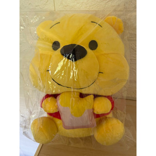 Disney 小熊維尼貪吃款絨毛娃娃/35CM