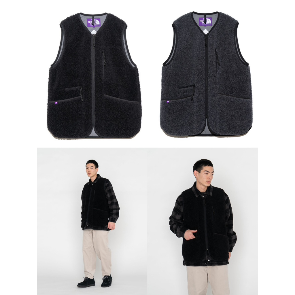 預購 日本 紫標 The North Face Wool Boa  Field Vest 羊毛背心 NA2350N
