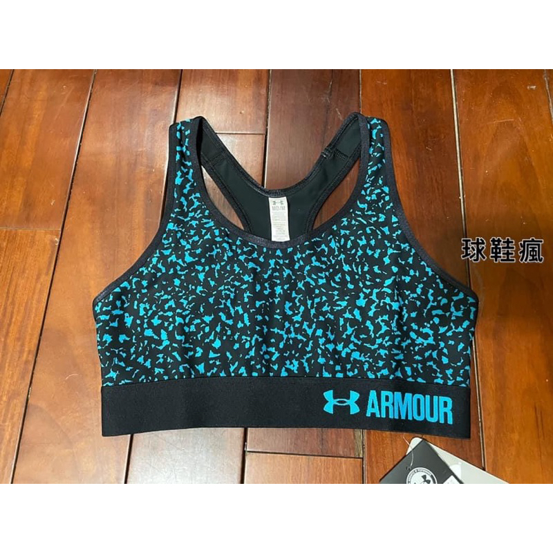 『球鞋瘋』UNDER ARMOUR UA 藍黑 豹紋 跑步 健身 內搭 運動內衣 1273505-012 定價：1680