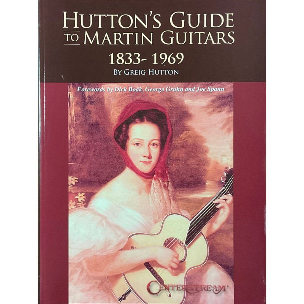 Hutton's Guide to Martin Guitars 1833-1969馬丁民謠木吉他廠牌歷史沿革 美版全新