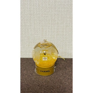 Chanel 香奈兒N°5雪花球吊飾 金色/迷你水晶球/生日禮物/聖誕禮物 (全新，現貨)