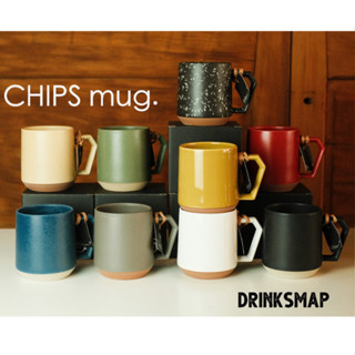 日本 CHIPS JAPAN 馬克杯 mug 美濃燒 咖啡杯 粗陶 水杯 咖啡 帶手把 日本製 露營 耐熱 茶杯 陶瓷