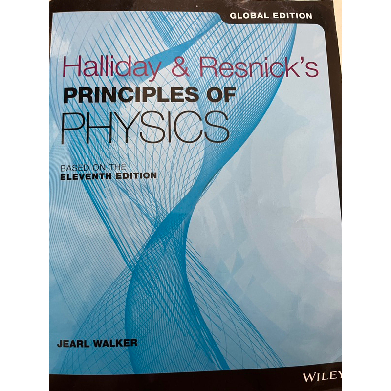 Halliday And Resnick's Principles Of Physics的價格推薦 2023年9月 比價比個夠BigGo