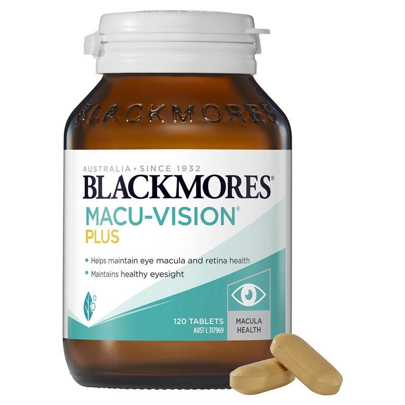🐨澳洲代購- Blackmores 眼部護理維生素 + 葉黃素5mg 玉米黃質1mg 60粒 / 120 粒