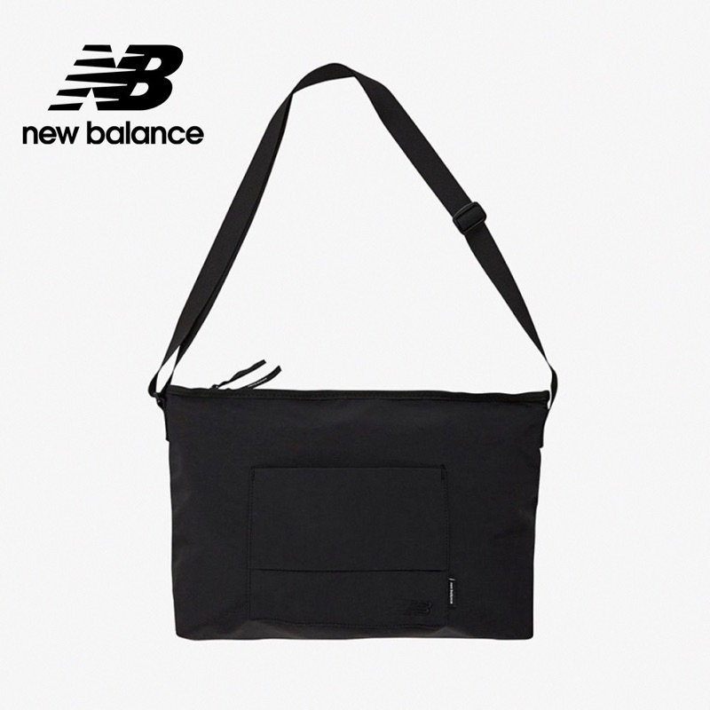【New Balance】 NB 韓國版斜背包_中性_黑色_BGCCAA503BK