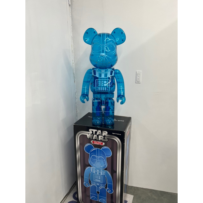 BE@RBRICK 庫柏力克熊 1000% starwars 黑武士藍