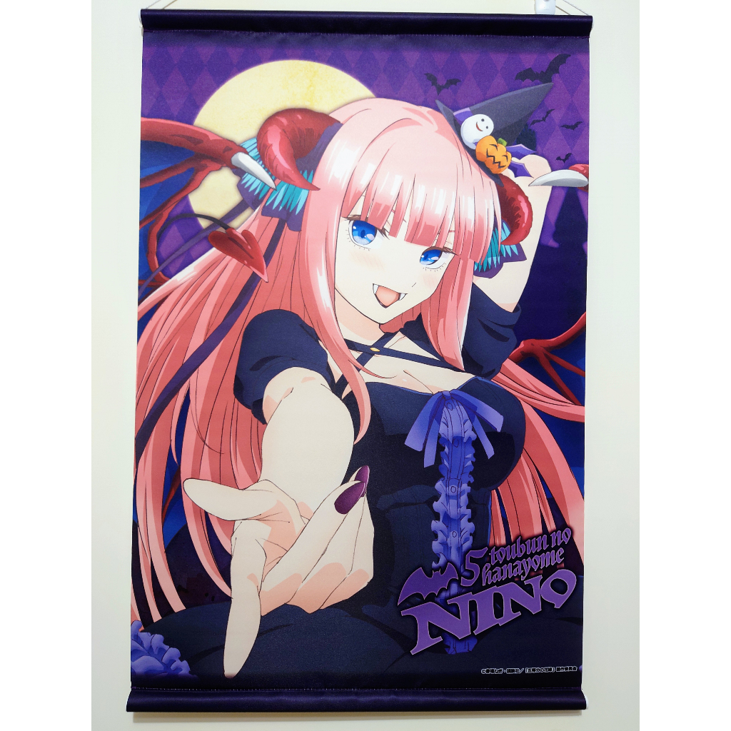 TVアニメ　五等分の花嫁　掛け軸 中野二乃　新品　未開封 新品未開封】 五等分の花嫁∽ フィギュア 中野二乃 中野三玖