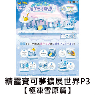 精靈寶可夢 擴展世界 P3 極凍雪原篇 盒玩 皮卡丘 冰伊布 海豹球 神奇寶貝 Re-MeNT