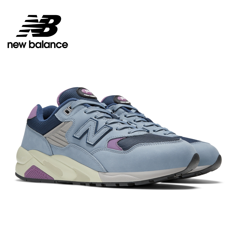【New Balance】 NB 復古運動鞋_中性_灰藍色_MT580VB2-D楦 580 (IU著用款)