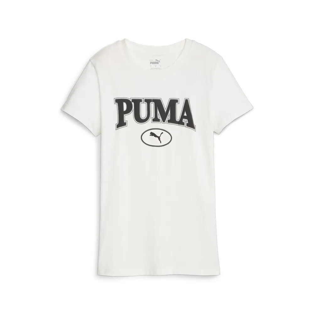 PUMA 女 基本系列Puma Squad圖樣短袖T恤 - 67661165