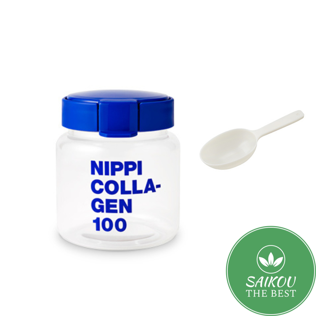 日本Nippi膠原蛋白空罐加原廠湯匙