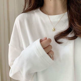 福利甜甜價 長袖上衣 長袖t恤女 打底衫 oversize 短袖女 素色長袖 素t 下半身失蹤上衣 秋冬上衣 內搭