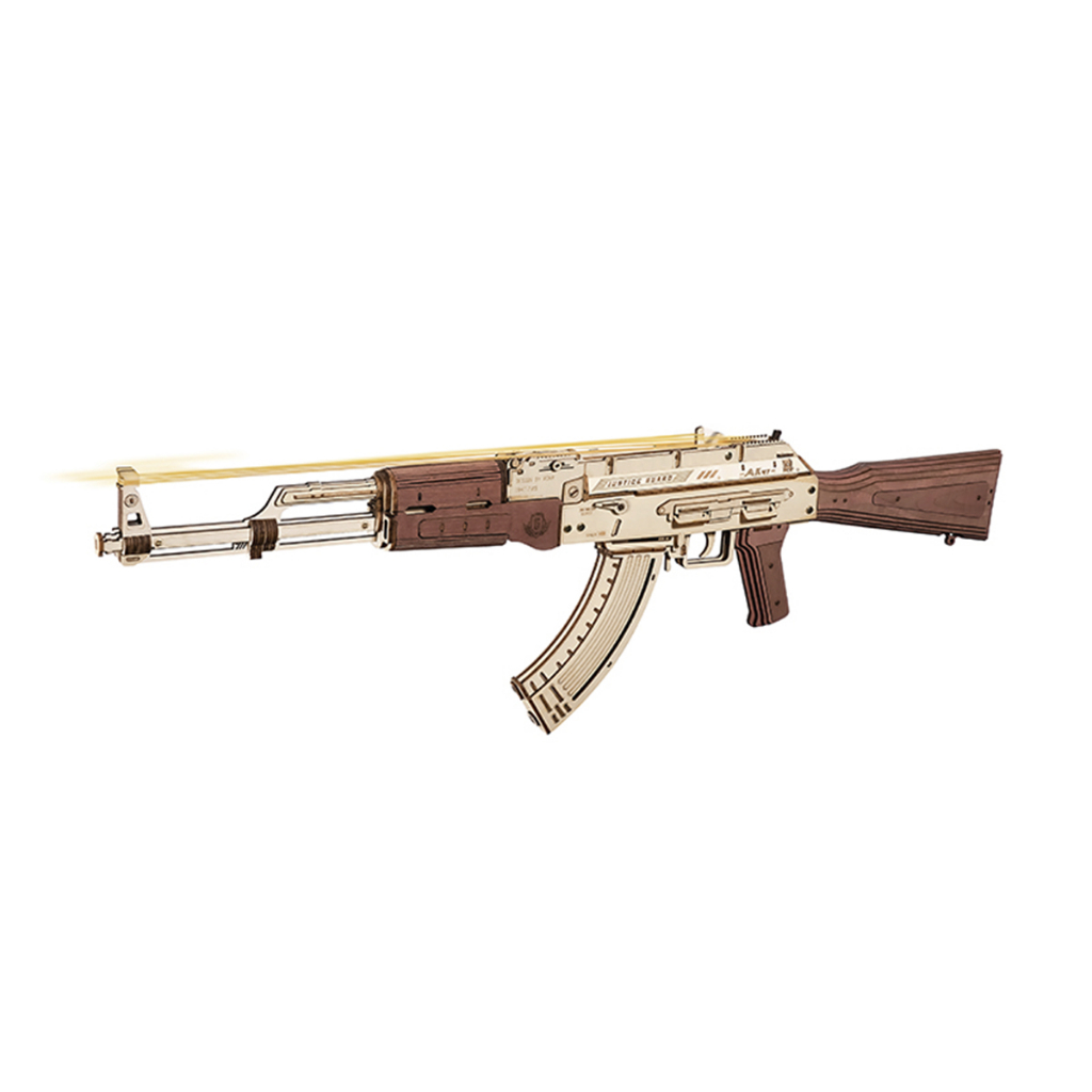 Robotime 立體木製組裝模型 AK47造型步槍