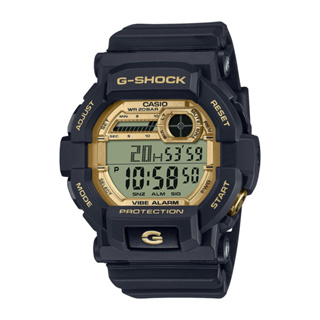 CASIO卡西歐 G-SHOCK 百搭黑金 數位顯示 GD-350GB-1_50.8mm