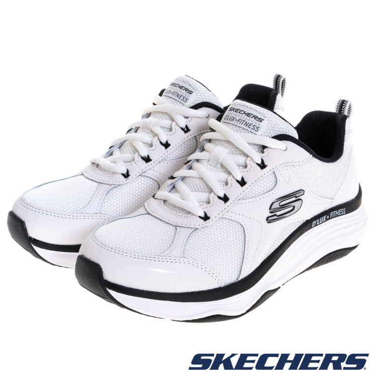 *可2000*2023購入【SKECHERS】女鞋 運動系列 D LUX FITNESS(149836WBK) 跑鞋